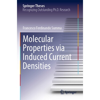 预订 Molecular Properties Via Induced Current Densities 9783031601613