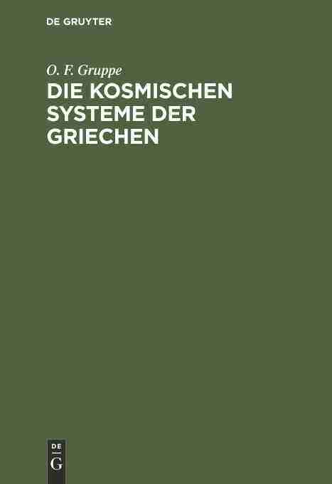 【预订】Die kosmischen Systeme der Griechen 9783111303604