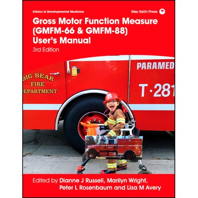 预订 Gross Motor Function Measure (Gmfm-66 & Gmfm-88) User’S Manual, 3rd Edition 粗大运动功能测试量表（粗大运动功能测试