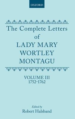 【预订】The Complete Letters of Lady Mary Wortley Montagu