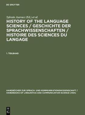[预订]HISTORY OF LANGUAGE SCIENCES (KOERNER) 1.TLBD    HSK   18.1 9783110111033