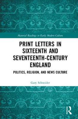 【预订】Print Letters in Seventeenth‘ Century England