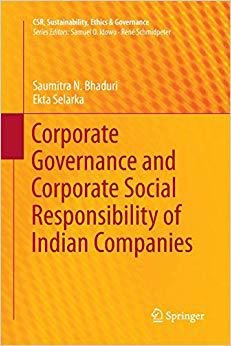 【预售】Corporate Governance and Corporate Social Responsibility of Indian Companies