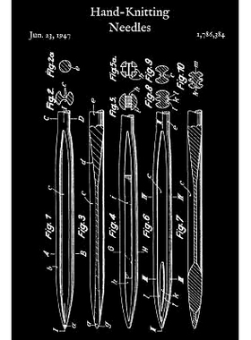 预订 Hand Knitting Needles: Knitting Paper 4x5 Template for Crocheters and Knitters: 9781720194040