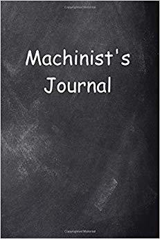 【预售】Machinist’s Journal Chalkboard Desig...
