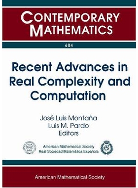 预订 Recent Advances in Real Complexity and Computation 2012 现实复杂性和计算*进展：Uimp-Rsme Lluis A Santalo 暑期教程 /