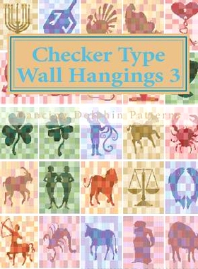 预订 Checker Type Wall Hangings 3: in Plastic Canvas: 9781986218146