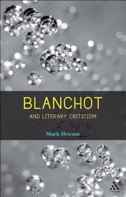 【预订】Blanchot and Literary Criticism