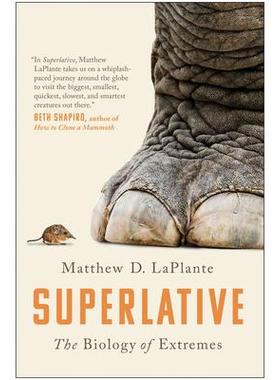 预订 Superlative: The Biology of Extremes*：极端生物学: 9781950665334
