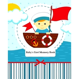 预订 Baby’s First Memory Book: Baby’s First Memory Book; Sailor Baby: 9781503275782