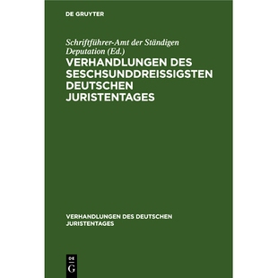 Lieferung 9783112688915 seschsunddreißigsten Lübeck – Juristentages des Deutschen 预订 Gutachten Verhandlungen