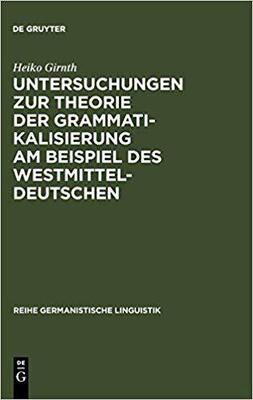 【预订】Untersuchungen zur Theorie der Grammatikalisierung am Beispiel des W 9783484312234