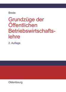 【预订】Grundzüge der Öffentlichen Betriebswirtschaftslehre 9783486577310
