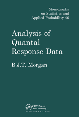 【预订】Analysis of Quantal Response Data