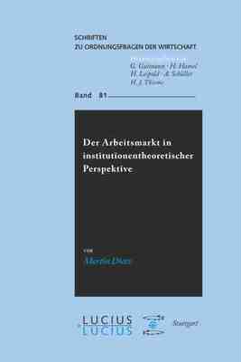 【预订】Der Arbeitsmarkt in institutionentheoretischer Perspektive 9783828203655
