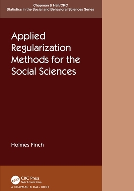 预订 Applied Regularization Methods for the Social Sciences