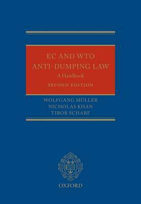 【预订】EC and WTO Anti-Dumping Law