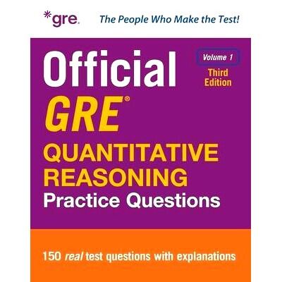 预订 Official GRE Quantitative Reasoning Practice Questions, Third Edition, Volume 1: 9781266761096