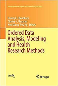 【预售】Ordered Data Analysis, Modeling and Health Research Methods: In Honor of H. N. Nagaraja’s 60th Birthday