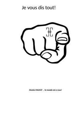 预订 Je vous dis tout ! 我告诉你一切！: 9782322174706