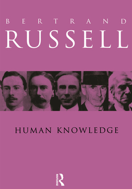 预订 Human Knowledge: Its Scope and Value