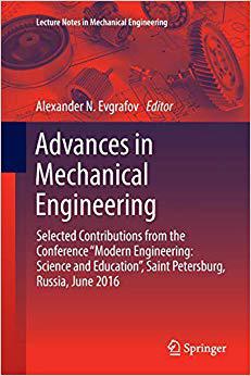【预售】Advances in Mechanical Engineering: Selected Contributions from the Conference