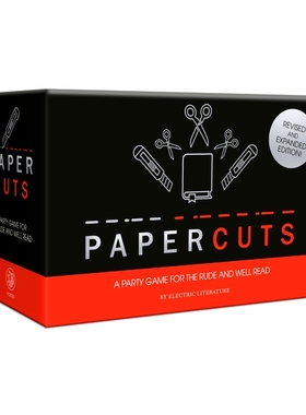 预订 Papercuts: A Party Game for the Rude and Well-Read (a Card Game for Book Lovers): 9780593236468