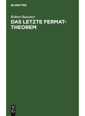 预订 Das letzte Fermat-Theorem: 9783111089744