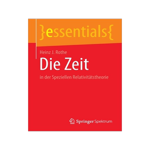 预订 Die Zeit: In Der Speziellen Relativitätstheorie