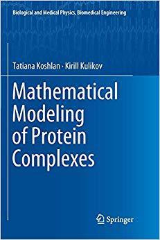 【预售】Mathematical Modeling of Protein Complexes