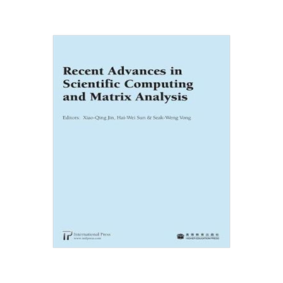 [预订]Recent Advances in Scientific Computing and Matrix Analysis 9781571462022