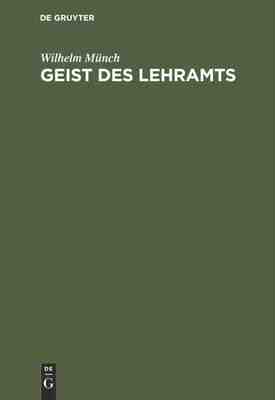 【预订】Geist des Lehramts 9783111260822