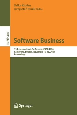 【预订】Software Business