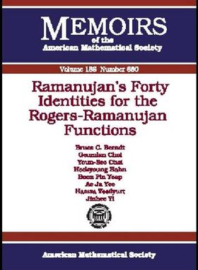 【预售】Ramanujan’s Forty Identities for the Rogers-Ramanujan Functions