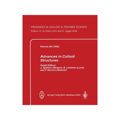 预订 Advances in Colloid Structures