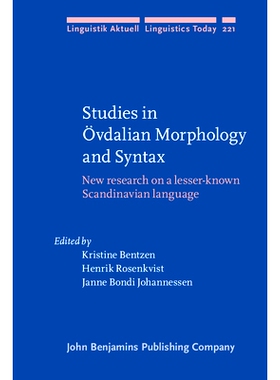 预订 Studies in Övdalian Morphology and Syntax. New research on a lesser-known Scandinavian language. Övdalian词法和句
