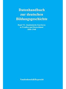预订 Akademische Karrieren in Preußen und Deutschland 1850–1940 1850-1940 年普鲁士和德国的学术生涯: 9783525363737