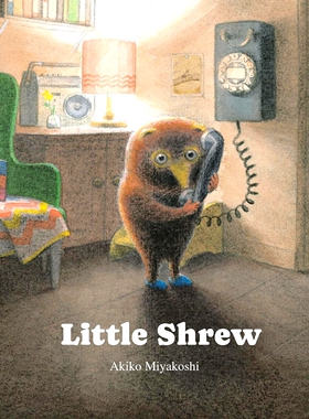 小鼩鼱 Little Shrew 纽约时报2024年度绘本 精装 英文原版 Akiko Miyakoshi 宫越晓子