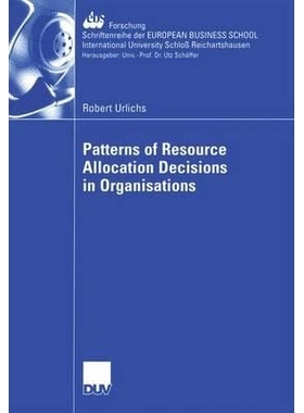 预订 Patterns of Resource Allocation Decisions in Organisations: 9783835002098