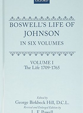 【预订】Boswell’s Life of Johnson
