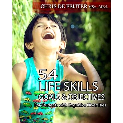 预订 54 Life Skills Goals and Objectives For Students with Cognitive Diversities: 9781492185239