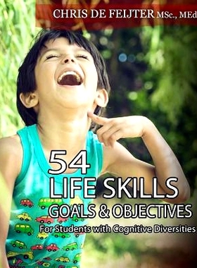 预订 54 Life Skills Goals and Objectives For Students with Cognitive Diversities: 9781492185239