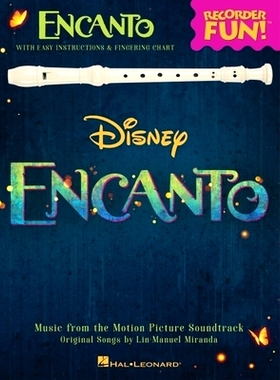 预订 Encanto: Music from the Motion Picture Soundtrack Arranged for Recorder: 9781705169179