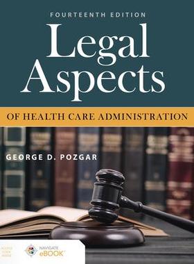 [预订]Legal Aspects of Health Care Administration 9781284231526