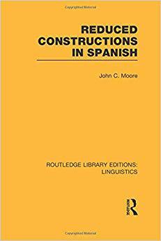 【预售】Reduced Constructions in Spanish