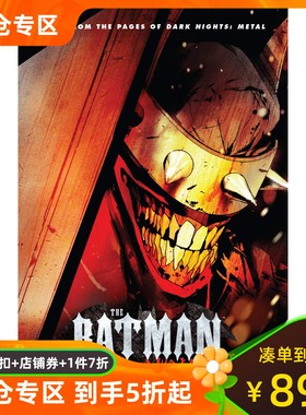 现货 狂笑之蝠 DC漫画布鲁斯·韦恩 黑暗骑士团 黑暗之夜死亡金属 英文原版 The Batman Who Laughs Scot