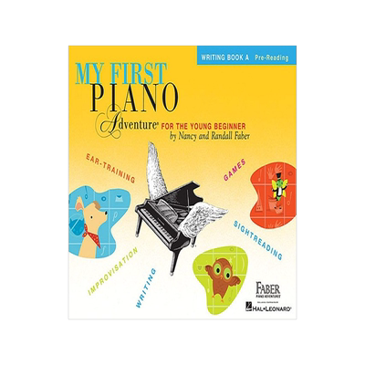 英文原版 菲伯尔我的钢琴第一课：A级创作训练（读谱准备）My First Piano Adventure: Writing Book A Pre-Reading