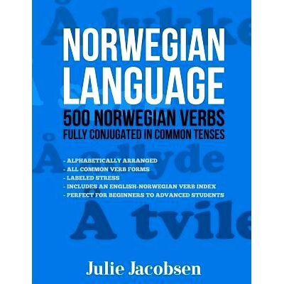 预订 Norwegian Language: 500 Norwegian Verbs Fully Conjugated in Common Tenses: 9781519692917