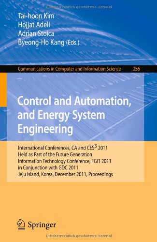 【预订】Control and Automation, and Energy System Engineering