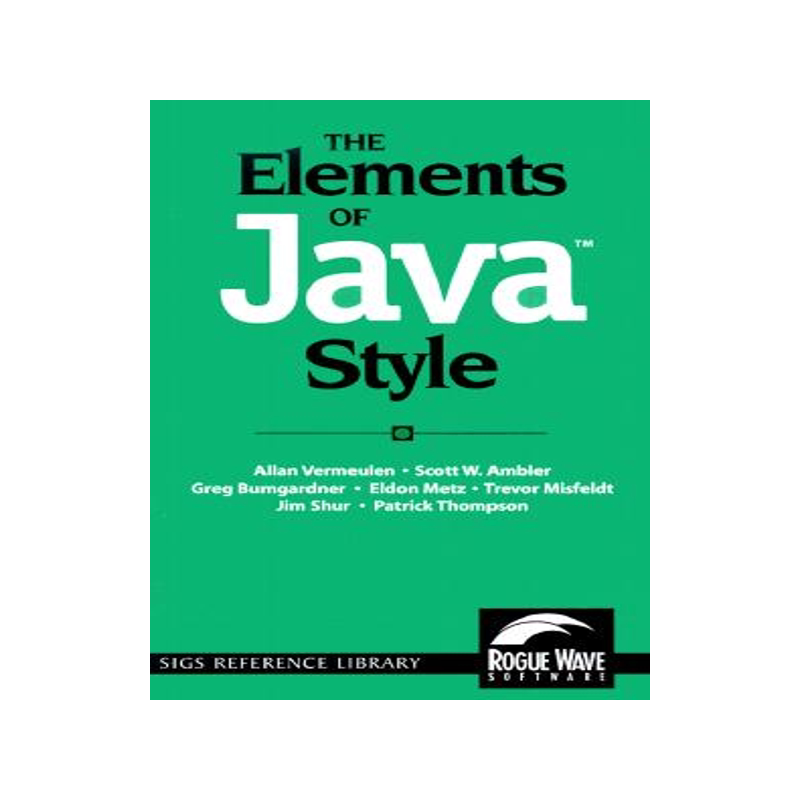 【预售】The Elements of Java Style